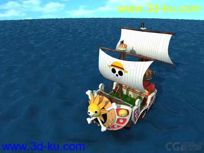 海贼王船 桑尼号模型的图片2