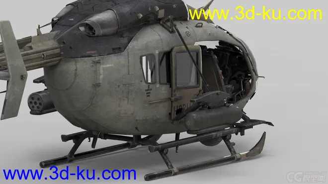 EC-635武装直升机模型的图片8