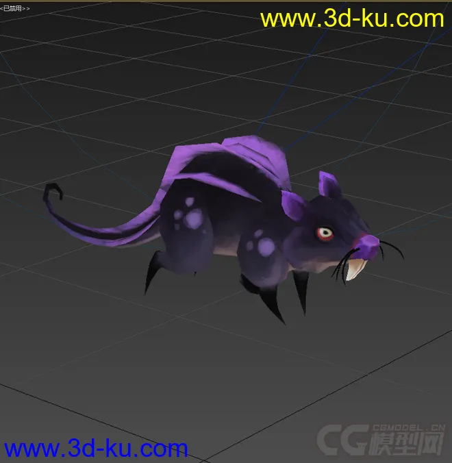 魔化老鼠，低模免费，有绑定动画模型的图片1