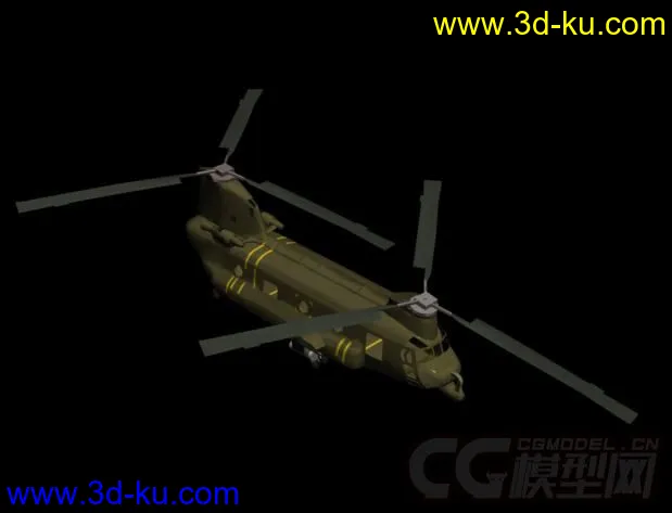 军用直升机模型的图片1