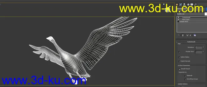 天鹅 鸭子 鸟-有动画模型的图片4