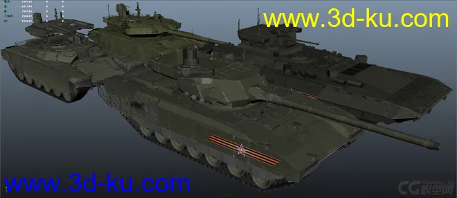 T-15 (阿玛塔重型步兵战车)模型的图片4