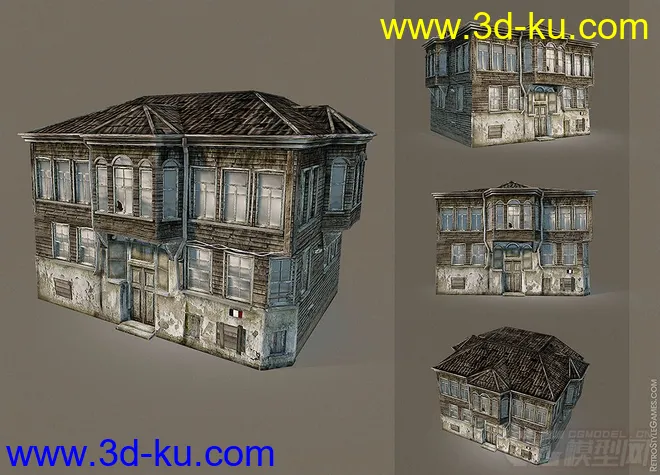 西式老房子模型的图片2