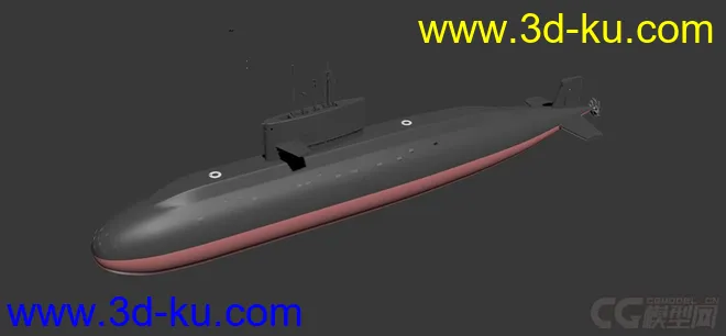 元级潜艇  yuan-class submarine模型的图片1