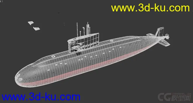 元级潜艇  yuan-class submarine模型的图片2
