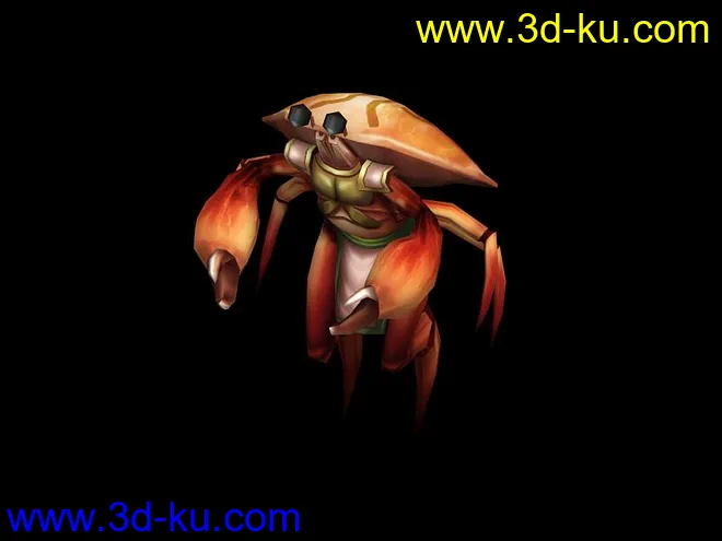 蟹兵，螃蟹，带绑定，带动画模型的图片3
