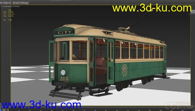 火车-轨道电车模型的图片2
