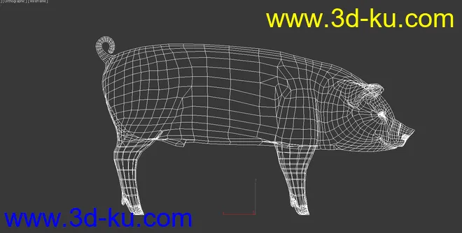 猪-带动画模型的图片1