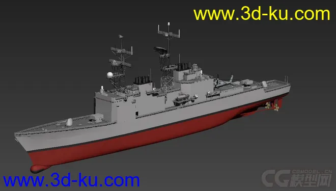 美国海军驱逐舰 USS SPRUANCE模型的图片1