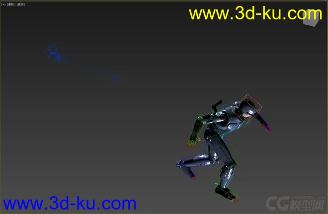 机甲类，带绑定动画，跳长绳模型的图片4