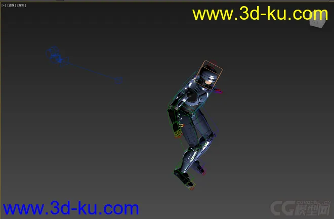 机甲类，带绑定动画，跳长绳模型的图片12