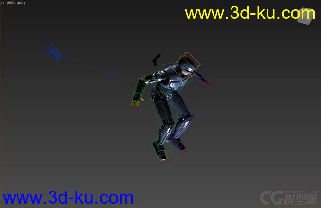 机甲类，带绑定动画，跳长绳模型的图片13