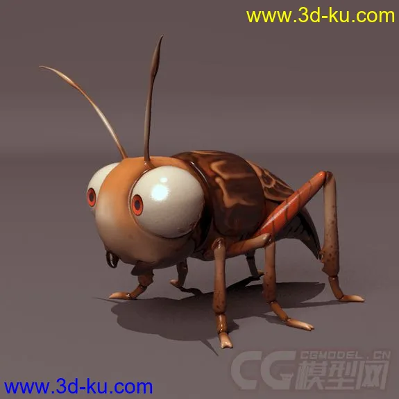 小昆虫，带绑定模型的图片2