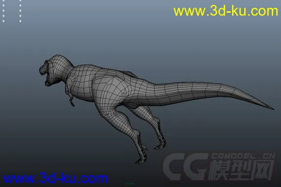 恐龙，带绑定模型的图片5