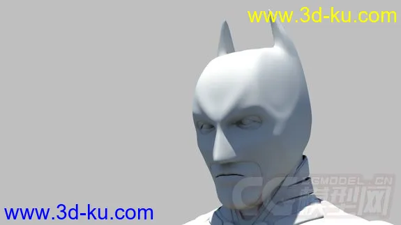 高精蝙蝠侠，白模模型的图片4