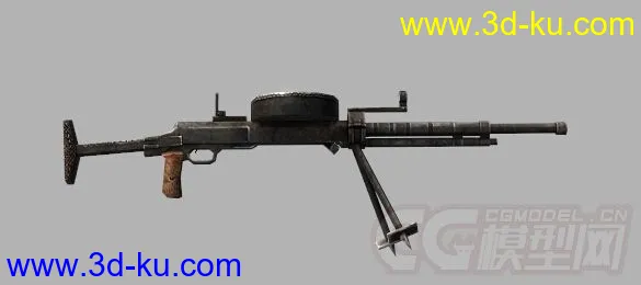 [全套军事模型]二战枪支系列独立分包Obj+贴图的图片9
