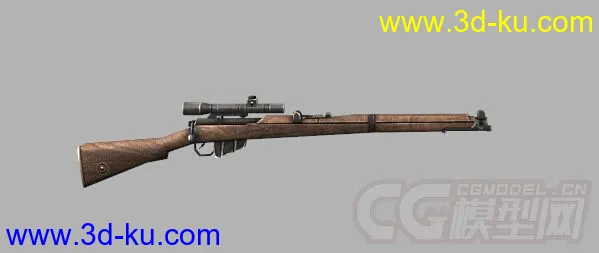 [全套军事模型]二战枪支系列独立分包Obj+贴图的图片20
