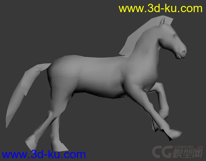 马儿奔跑动画模型的图片2