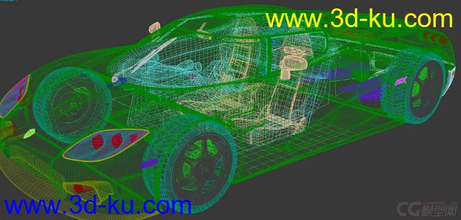 免费 科赛尼科 跑车模型的图片4