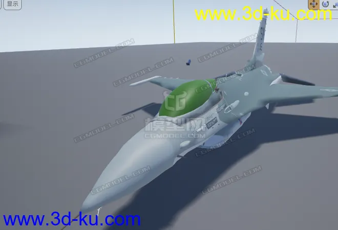 F16战斗机模型 幼贴图 有内仓 驾驶位 超给力的图片1