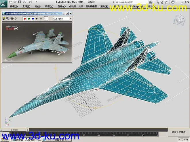 苏-27战斗机模型的图片1