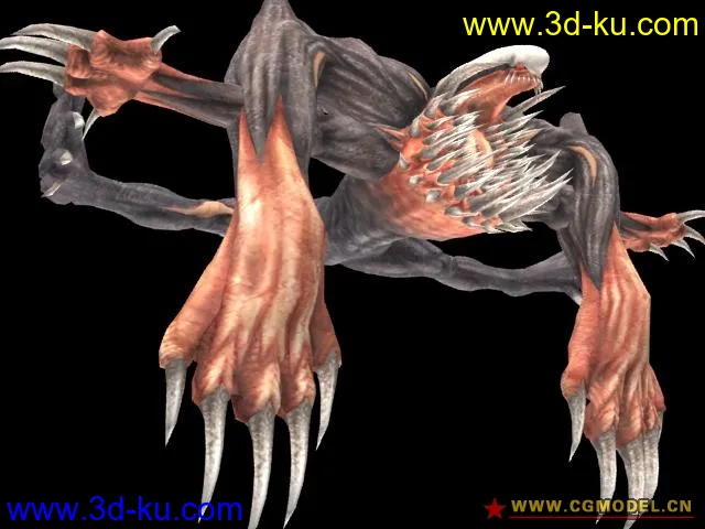 生化危机 24 T-POSE monsters grabed from the two Chronicles of Resident Evil模型的图片24