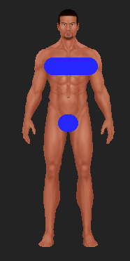 标准人体模型（四边面）的图片1
