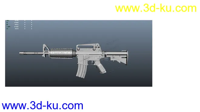 M4A1枪械模型的图片1