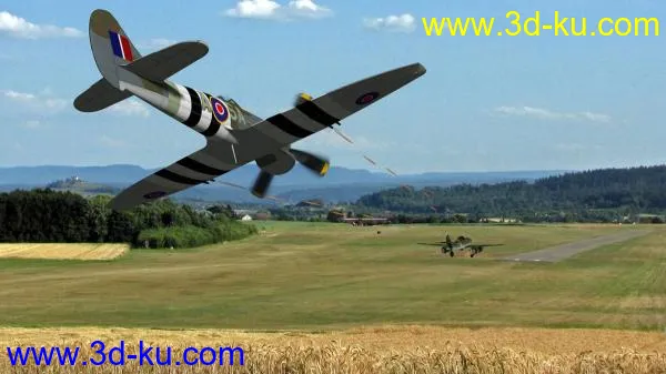 二战飞机Tempest_Mk V模型的图片3
