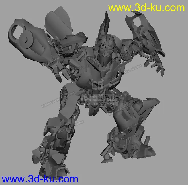 Transformers大黄蜂模型maya的图片1