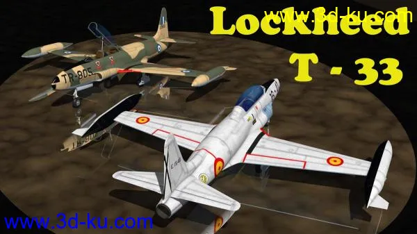 Lockheed _T-33模型的图片2
