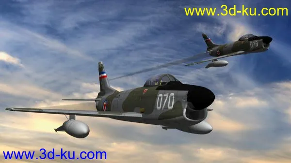 F86D 战斗机模型的图片2