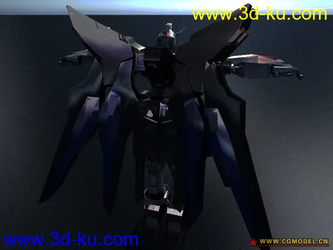 【高达无双2】强袭自由，武者高达MK II，贴图+材质(vray)模型的图片4