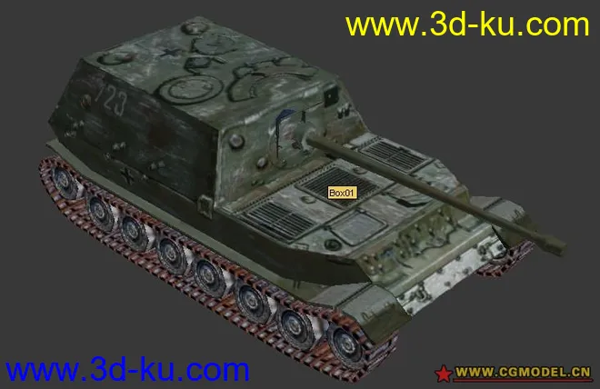 虎式坦克模型的图片1