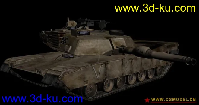 M1A1坦克模型的图片1