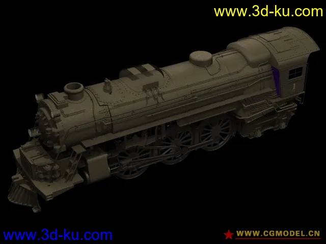 火车精模模型的图片1