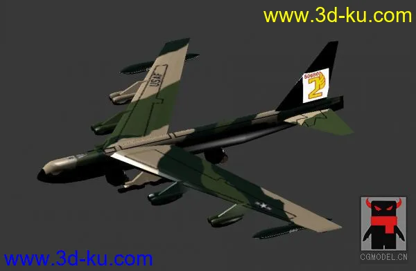 B-52低细节模型的图片1