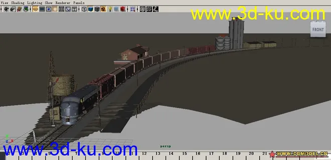 火车站模型的图片1