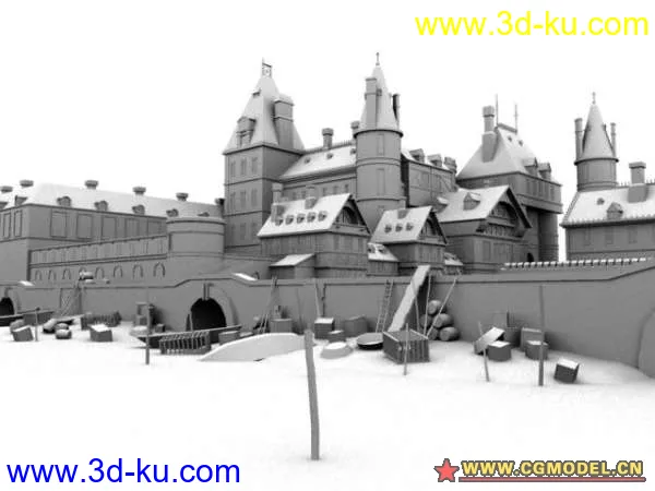 城堡模型——大场景的图片1