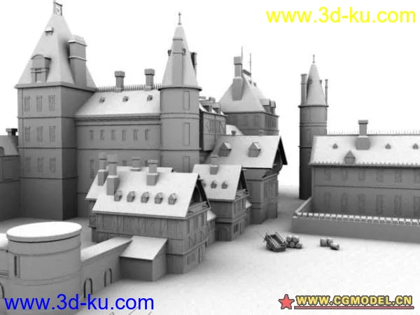 城堡模型——大场景的图片2