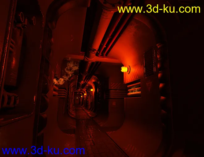 Submarine Corridor Kit模型的图片2