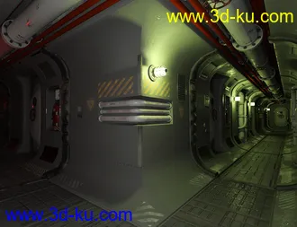 3D打印模型Submarine Corridor Kit的图片