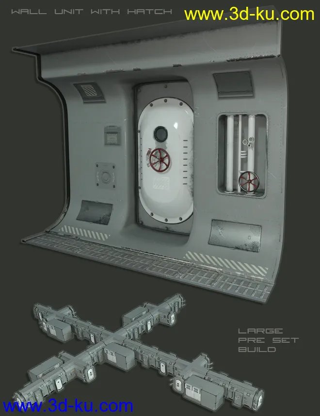 Submarine Corridor Kit模型的图片8