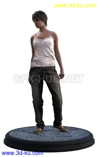 3D打印模型Zoe Baker Resident Evil 7 for G8F的图片