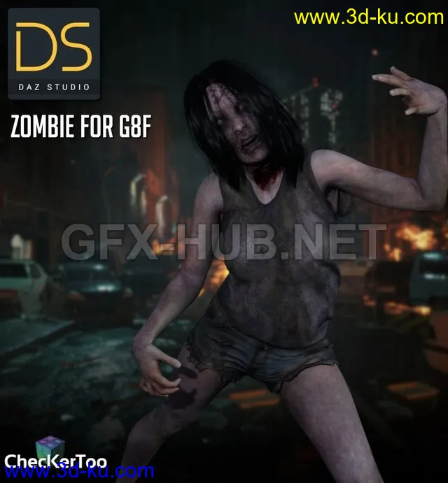 Zombie For G8F模型的图片1