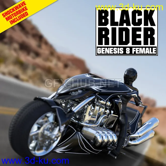 BLACK RIDER for G8F模型的图片1