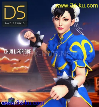 3D打印模型Chun Li For G8F的图片