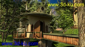 3D打印模型Elf Village and World Builder的图片