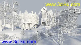 3D打印模型Elf Village and World Builder的图片