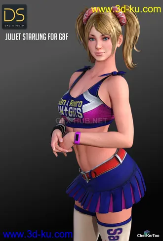 3D打印模型Juliet Starling For G8F的图片